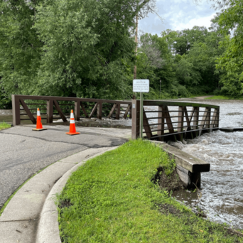 Flooded Bridge
