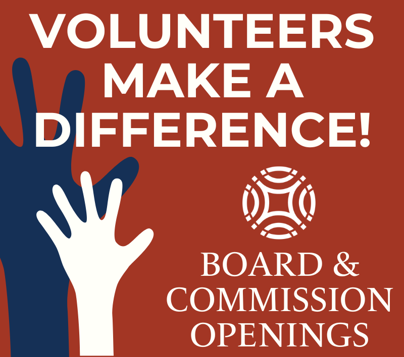 boards commissions volunteers needed