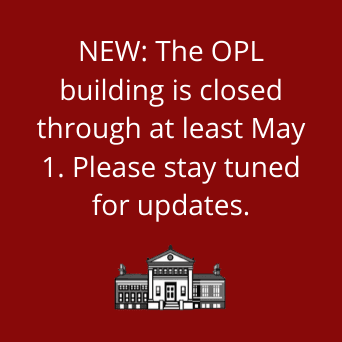 OPL Closed through at least May 1