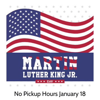 No Pickup Hours January 18