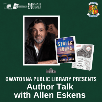 Minnesota Author Allen Eskens